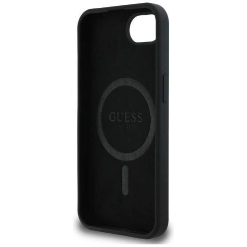 Kup Guess Silikon-Skript-Metall-Logo MagSafe Apple iPhone 16e schwarz - GUE4473 - {ean13} - Sklep Home Screen