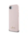 Kup Guess Silikon Script Metall Logo MagSafe Apple iPhone 16e pink - GUE4474 - {ean13} - Sklep Home Screen