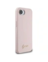 Kup Guess Silikon Script Metall Logo MagSafe Apple iPhone 16e pink - GUE4474 - {ean13} - Sklep Home Screen