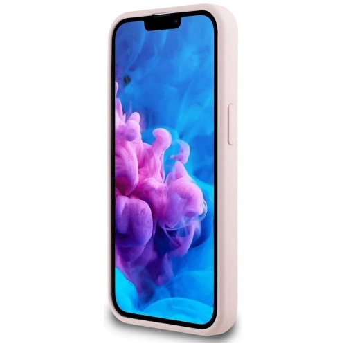 Kup Guess silikonový nápis kovové logo MagSafe Apple iPhone 16e růžový - GUE4474 - {ean13} - Sklep Home Screen