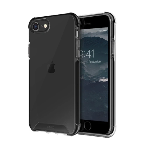 Kup Case UNIQ Combat Apple iPhone SE 2022/SE 2020/8/7 schwarz/Carbon Schwarz - UNIQ223BLK - {ean13} - Sklep Home Screen
