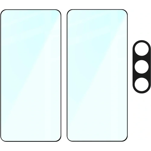 Kup Bizon Edge 2 Pachet 2x sticlă pentru ecran + 1x sticlă pentru cameră Samsung Galaxy S25+ Plus - BIZ8796 - {ean13} - Sklep Home Screen
