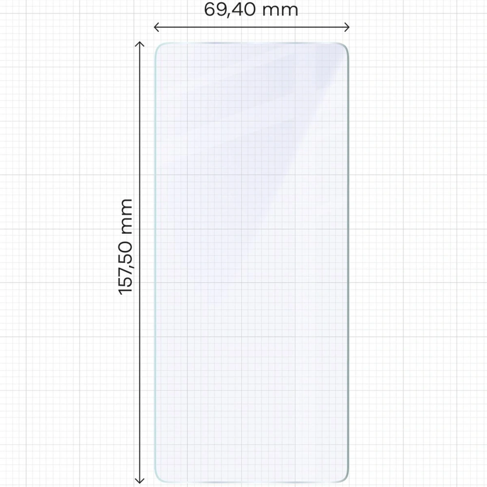 Elastyczne szkło hybrydowe Bizon Glass Mule do Infinix Hot 50 Pro+