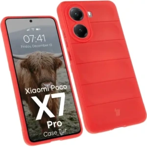 Buy Bizon Case Tur Xiaomi Poco X7 Pro red - BIZ8804 - {ean13} - Home Screen Store Europe