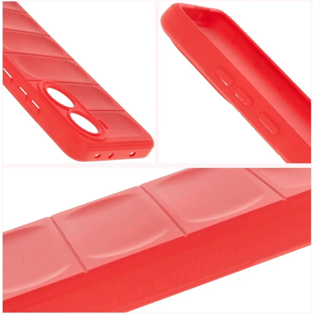 Pancerne etui Bizon Case Tur do Xiaomi Poco X7 Pro czerwone