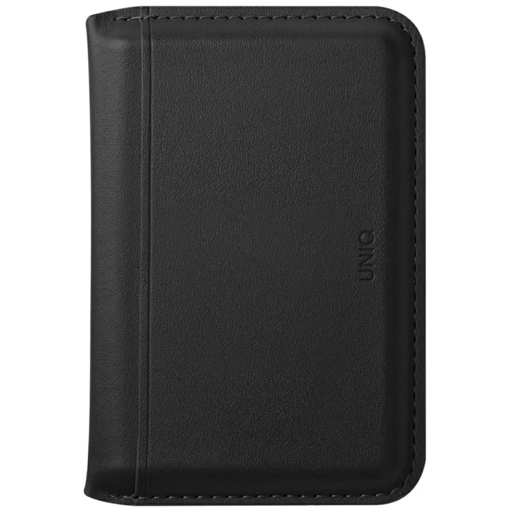 Magnetyczny portfel RFID UNIQ Lyden DS stojak na telefon czarny