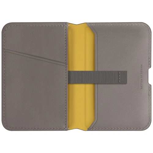Buy UNIQ Lyden DS magnetic RFID wallet phone stand grey - UNIQ1511 - {ean13} - Home Screen Store Europe