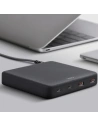 Kup UNIQ Hálózati töltő HUB Surge Mini 100W fekete/anátracit 2xUSB Gyors Töltés 3.0 + 2xUSB-C PD 3.0 (LITHOS Collective) - UNIQ229BLK - {ean13} - Sklep Home Screen