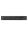 Kup UNIQ Încărcător de rețea HUB Surge Mini 100W negru/charcoal black 2xUSB Quick Charge 3.0 + 2xUSB-C PD 3.0 (LITHOS Collective) - UNIQ229BLK - {ean13} - Sklep Home Screen