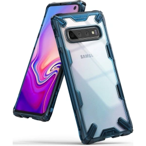 Kup Etui Ringke Fusion-X Samsung Galaxy S10 Space Blue - RGK1186BLU - {ean13} - Sklep Home Screen