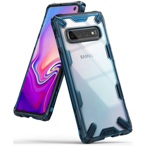 Kup Ringke Samsung Fall Fusion-X Galaxy S10 Raum blau - RGK1186BLU - {ean13} - Sklep Home Screen