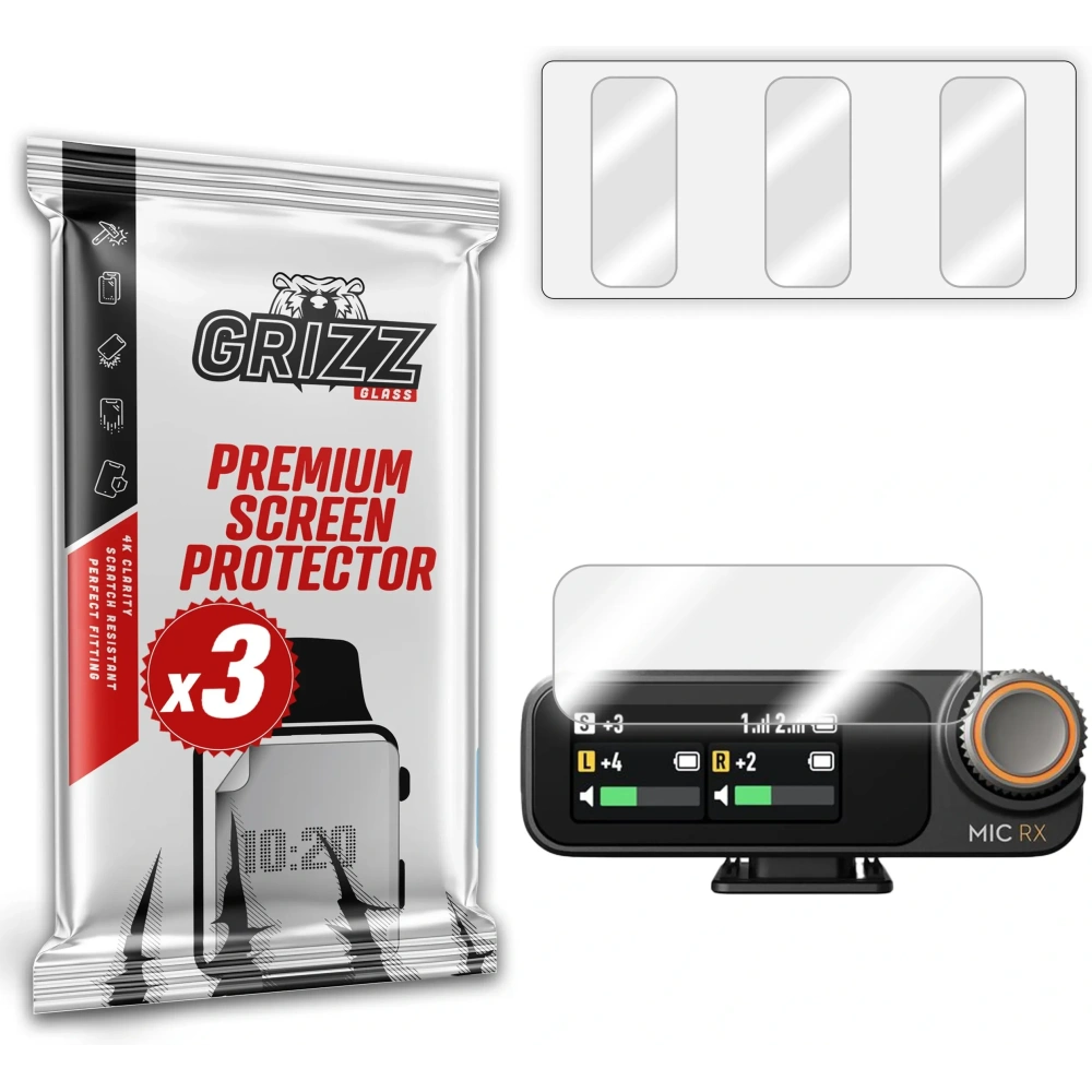 Folia hydrożelowa GrizzGlass Hydrofilm do DJI Mic 2