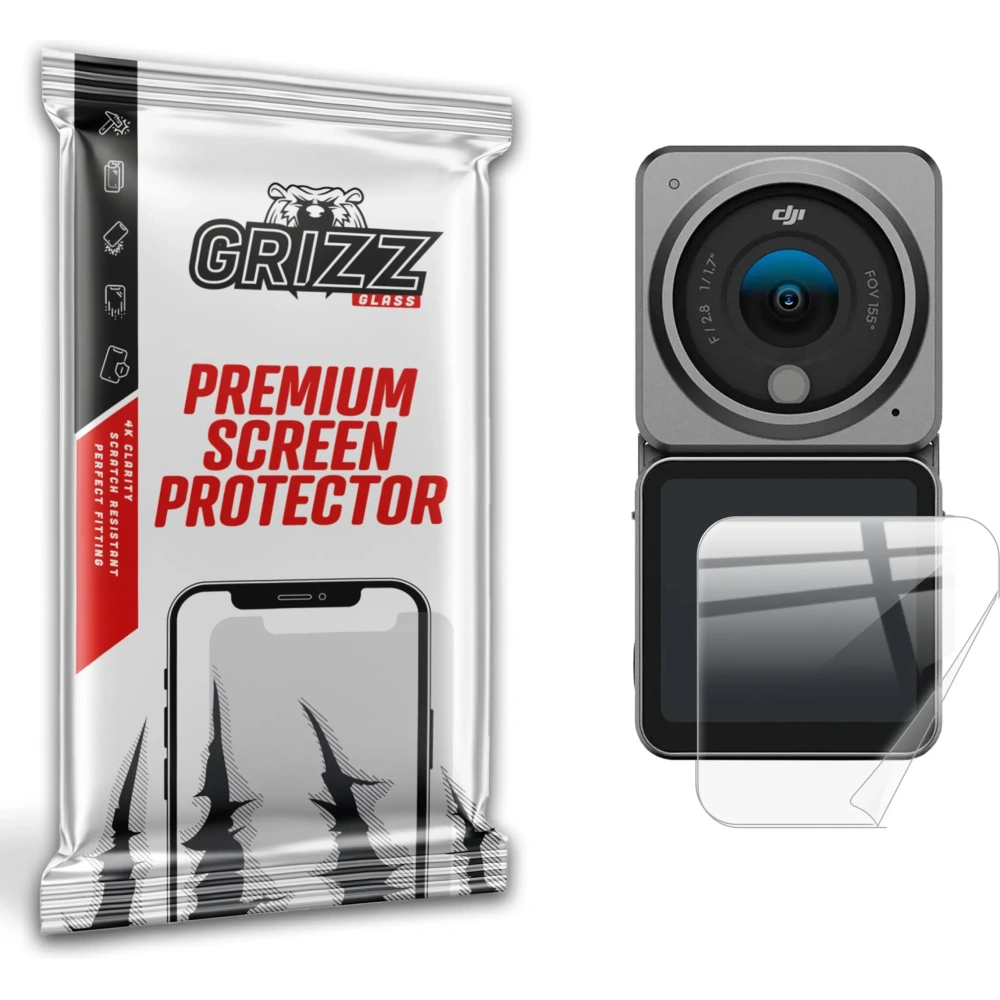 Folia ceramiczna GrizzGlass CeramicFilm do DJI Action 2