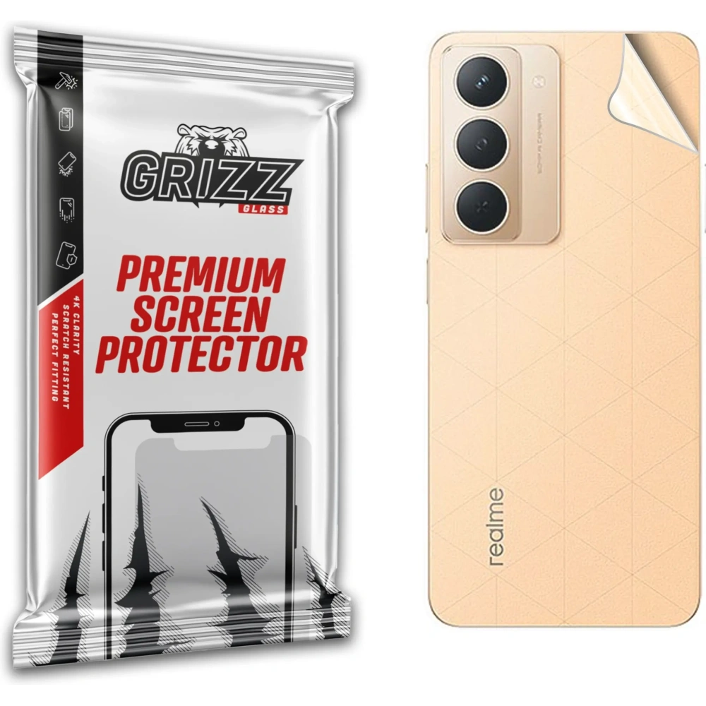 Folia na tył GrizzGlass SatinSkin do Realme P3x