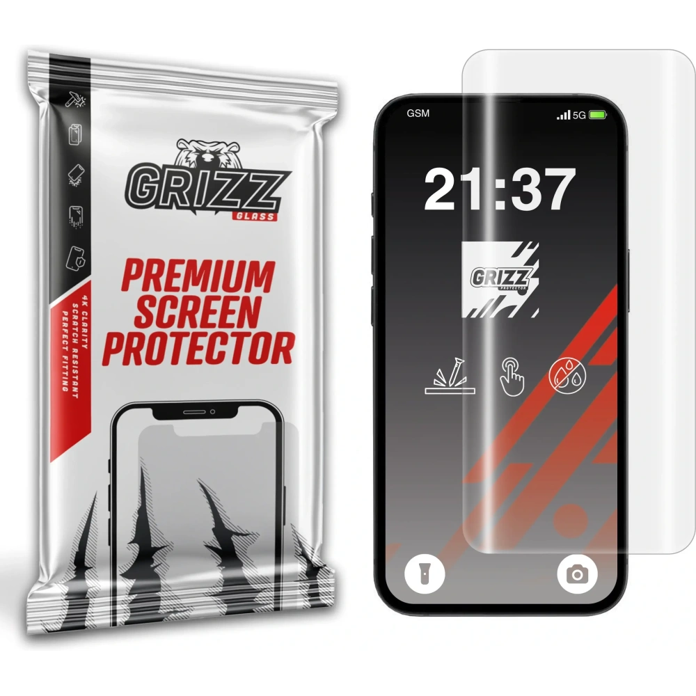 Folia hydrożelowa GrizzGlass Hydrofilm do Apple iPhone 16e