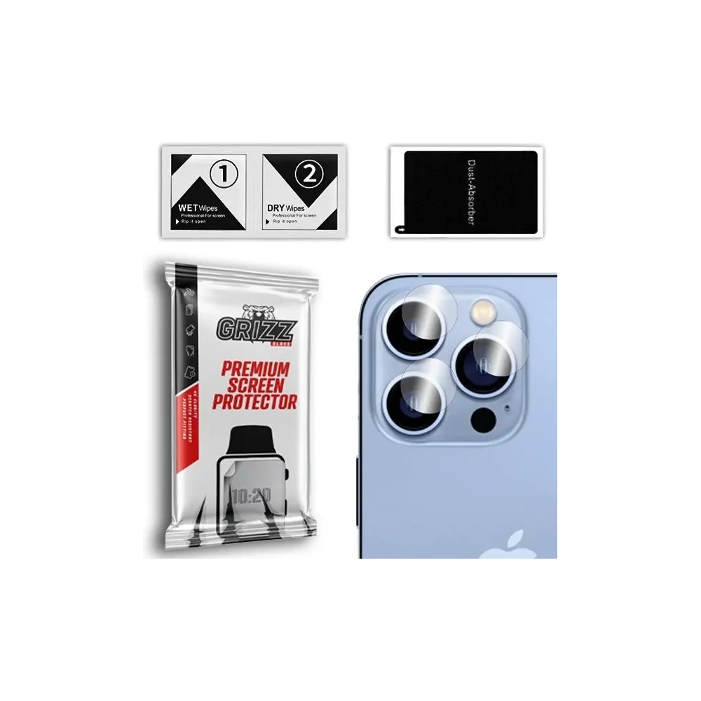 Szkło na aparat GrizzGlass HybridGlass Camera do Realme P3x [2 PACK]