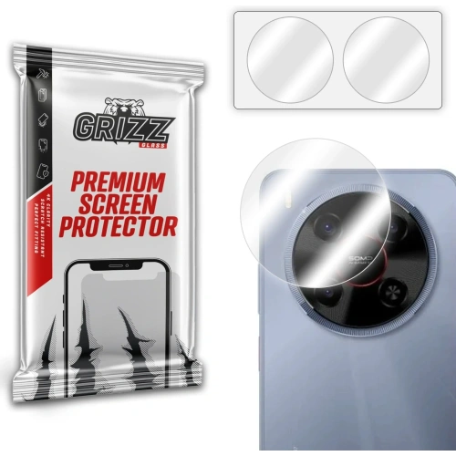 Kup GrizzGlass HybridGlass Kamera ZTE Blade V70 Max [2 PACK] - GRZ13423 - {ean13} - Sklep Home Screen