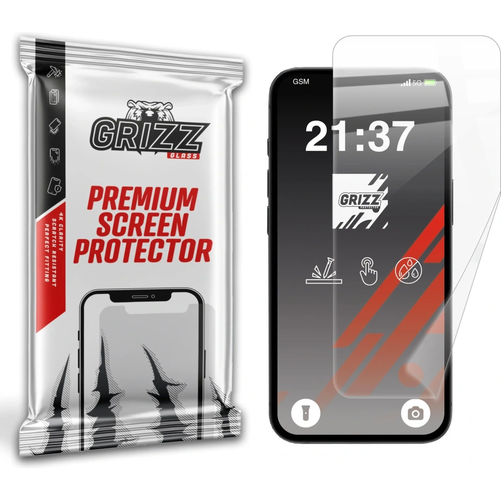 Folia ceramiczna GrizzGlass CeramicFilm do Apple iPhone 16e
