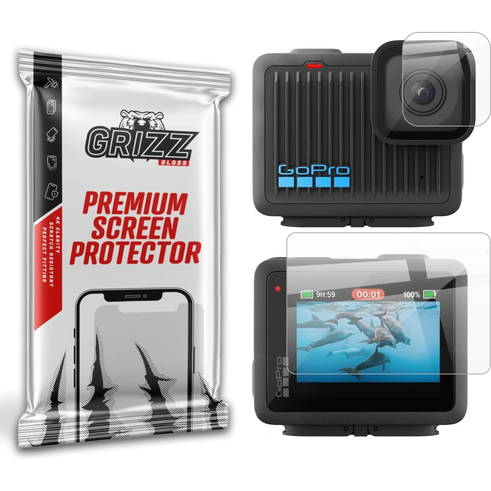 Folia ceramiczna GrizzGlass CeramicFilm do GoPro Hero 4K