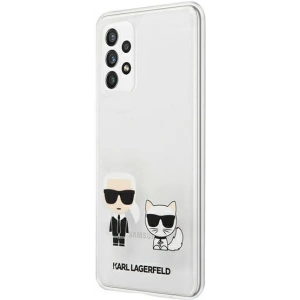 Kup [OUTLET] Etui Karl Lagerfeld KLHCA72CKTR Samsung Galaxy A72 Hardcase Transparent Karl & Choupette - OT-866 - {ean13} - Sklep Home Screen