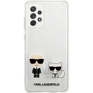 Kup [OUTLET] Etui Karl Lagerfeld KLHCA72CKTR Samsung Galaxy A72 Hardcase Transparent Karl & Choupette - OT-866 - {ean13} - Sklep Home Screen