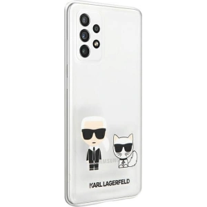 Kup [OUTLET] Etui Karl Lagerfeld KLHCA72CKTR Samsung Galaxy A72 Hardcase Transparent Karl & Choupette - OT-866 - {ean13} - Sklep Home Screen