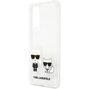 Kup [OUTLET] Etui Karl Lagerfeld KLHCA72CKTR Samsung Galaxy A72 Hardcase Transparent Karl & Choupette - OT-866 - {ean13} - Sklep Home Screen