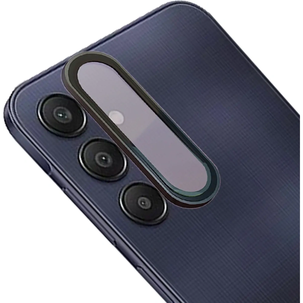 Szkło na aparat Bizon Glass Snap Lens do Samsung Galaxy A26 3G czarna ramka