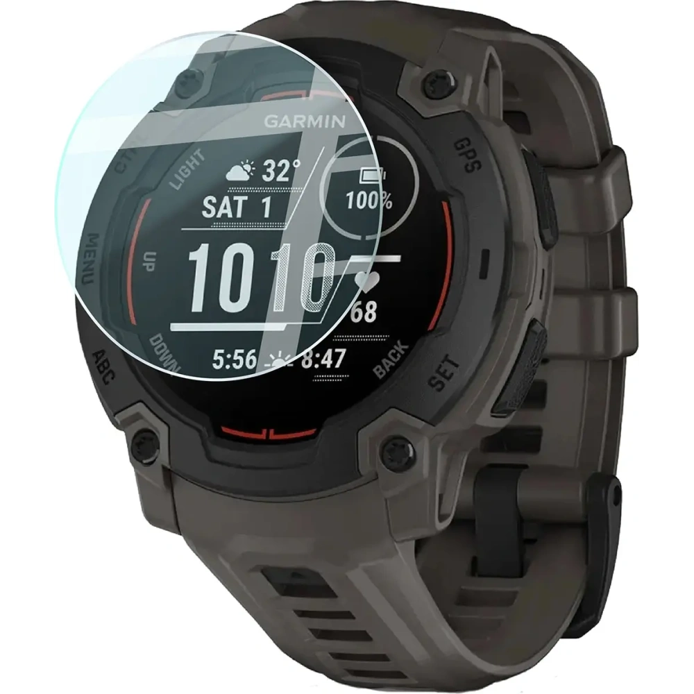 Szkło hartowane na ekran Bizon Glass Watch Clear do Garmin Instinct E 45 mm