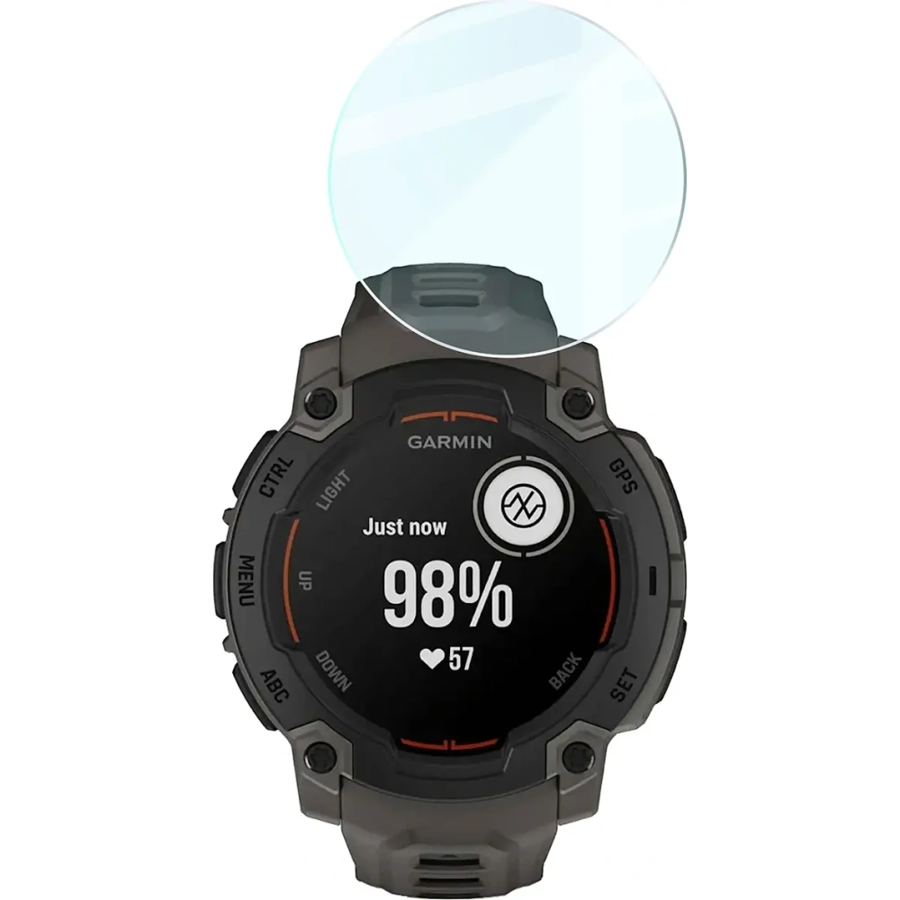 Szkło hartowane na ekran Bizon Glass Watch Clear do Garmin Instinct E 45 mm