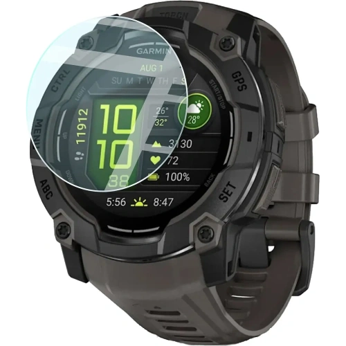 Kup Szkło hartowane na ekran Bizon Glass Watch Clear do Garmin Instinct 3 50 mm - BIZ8812 - {ean13} - Sklep Home Screen