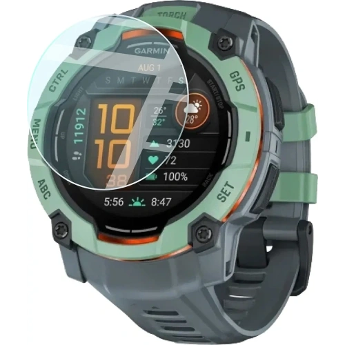 Kup Szkło hartowane na ekran Bizon Glass Watch Clear do Garmin Instinct 3 45 mm - BIZ8813 - {ean13} - Sklep Home Screen