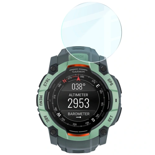 Kup Bizon skleněné hodinky Clear Garmin Instinct 3 45 mm - BIZ8813 - {ean13} - Sklep Home Screen
