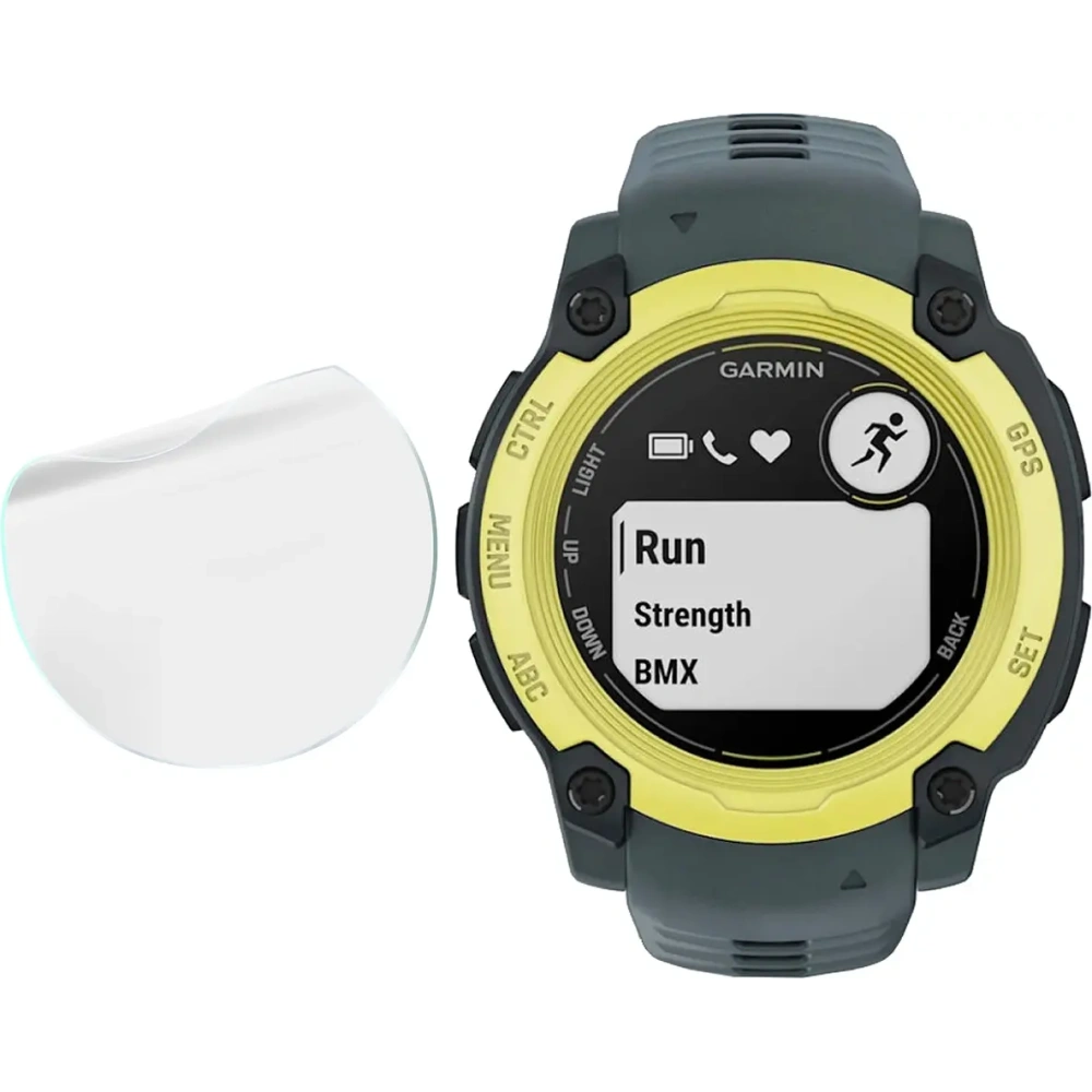 Folia hydrożelowa na ekran Bizon Glass Watch Hydrogel do Garmin Instinct E 40 mm [2 PACK]