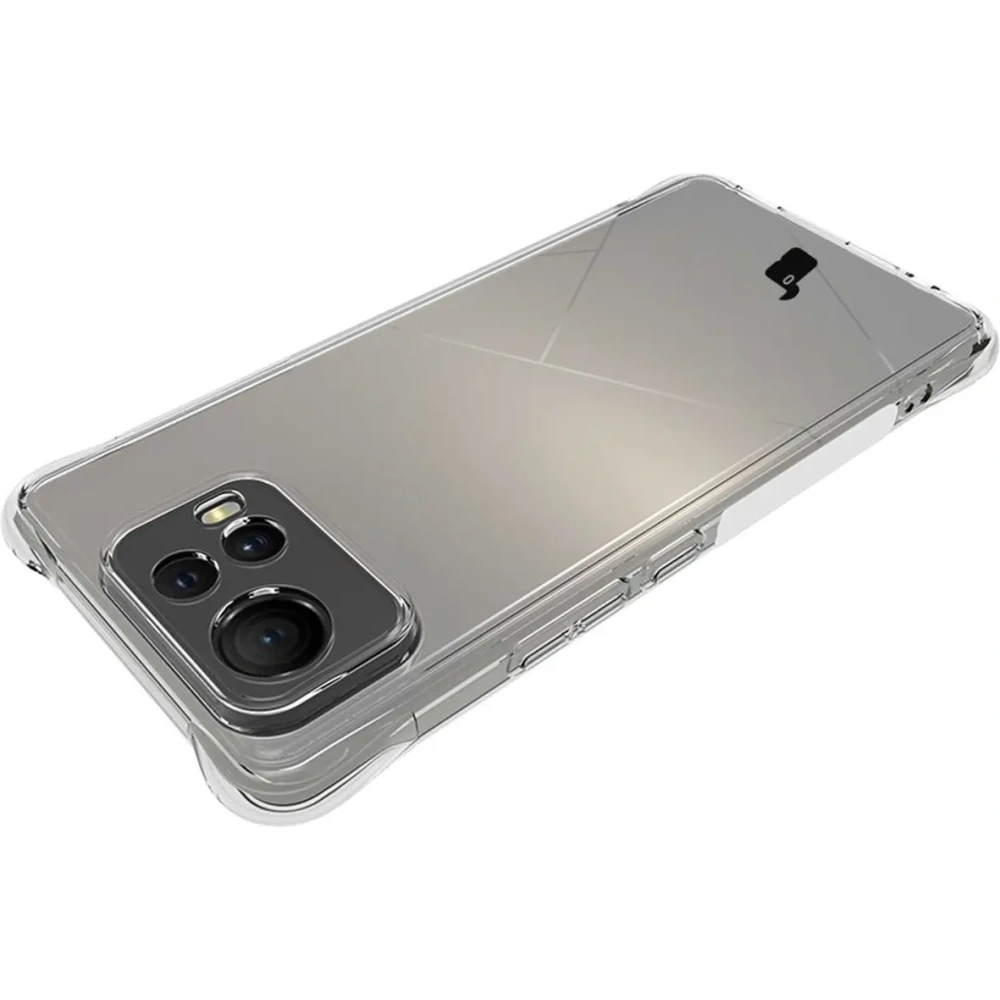 Elastyczne etui Bizon Case Salpa do Asus Zenfone 12 Ultra przezroczyste