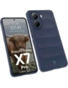 Pancerne etui Bizon Case Tur do Xiaomi Poco X7 Pro granatowe