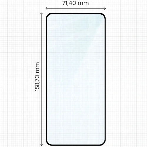 Kup Bizon Glass Edge 2 Oppo Reno13 F / FS cadru negru - BIZ8820 - {ean13} - Sklep Home Screen