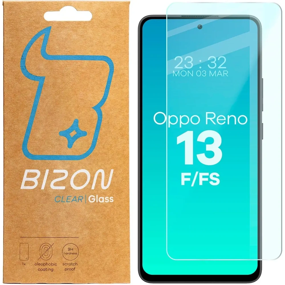 Szkło hartowane Bizon Glass Clear 2 do Oppo Reno13 F / FS