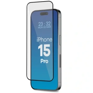 Kup Szkło hartowane z ramką montażową Bizon Glass Aplikator do Apple iPhone 15 Pro [2 PACK] - BIZ8826 - {ean13} - Sklep Home Screen