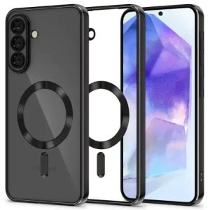 Kup Tech-Protect Magflex MagSafe Samsung Galaxy A56 5G Negru Strălucitor - THP4019 - {ean13} - Sklep Home Screen