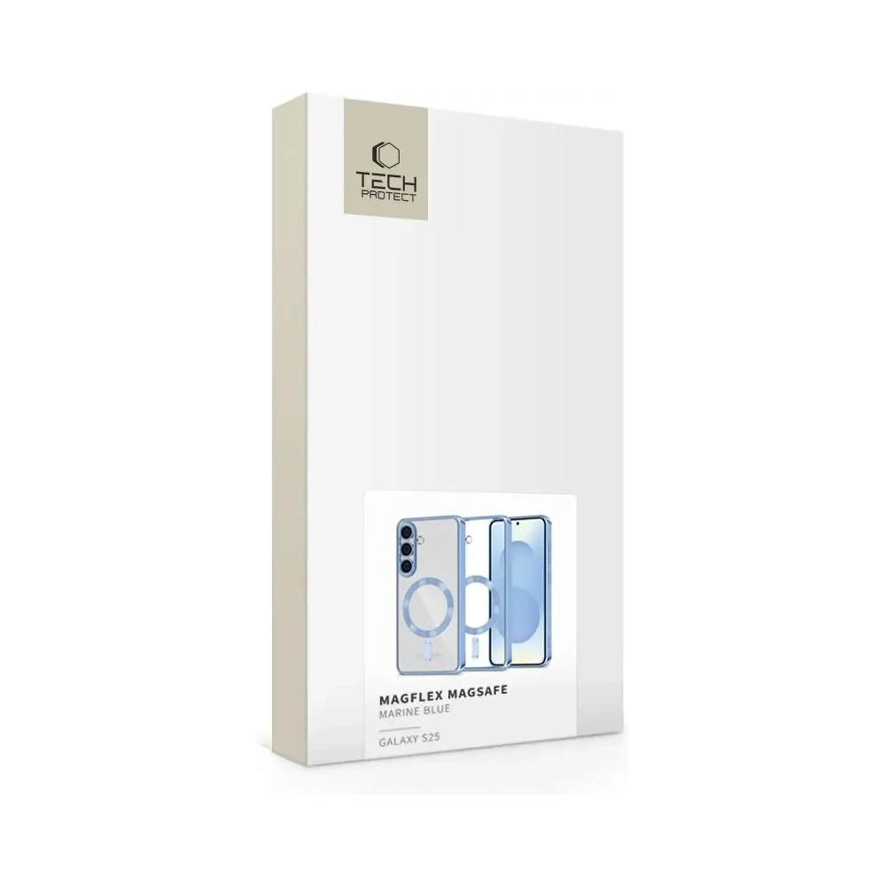 Etui Tech-Protect Magflex MagSafe Samsung Galaxy S25 Marine Blue