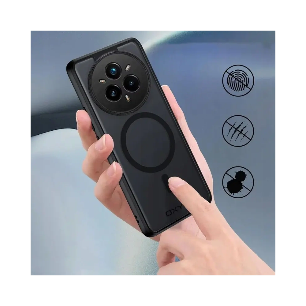 Etui Tech-Protect Magmat MagSafe Realme 14 Pro 5G Matte Black