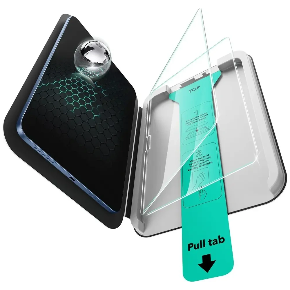 Szkło hartowane ESR Ultrafit Tempered Glass Apple iPad 10.9" 2022 (10. generacji) / 11" 2025 (11. generacji) Clear [2 PACK]