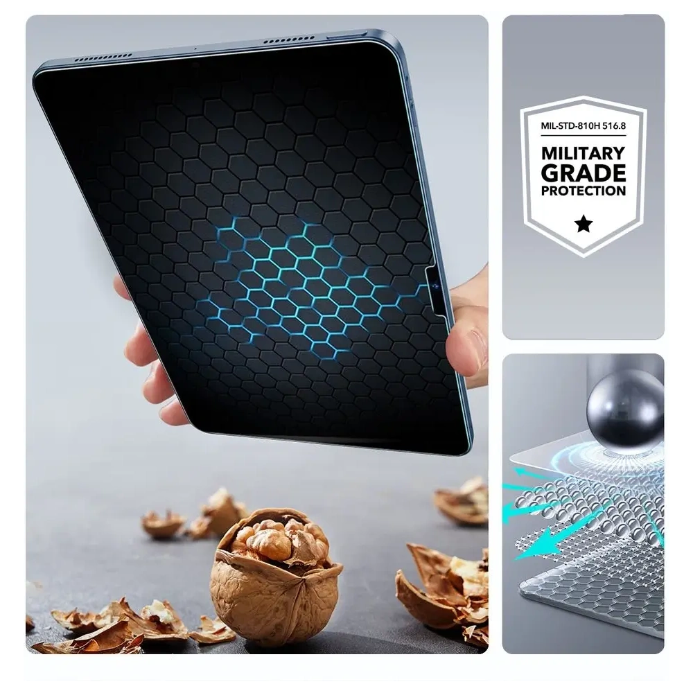 Szkło hartowane ESR Ultrafit Tempered Glass Apple iPad 10.9" 2022 (10. generacji) / 11" 2025 (11. generacji) Clear [2 PACK]