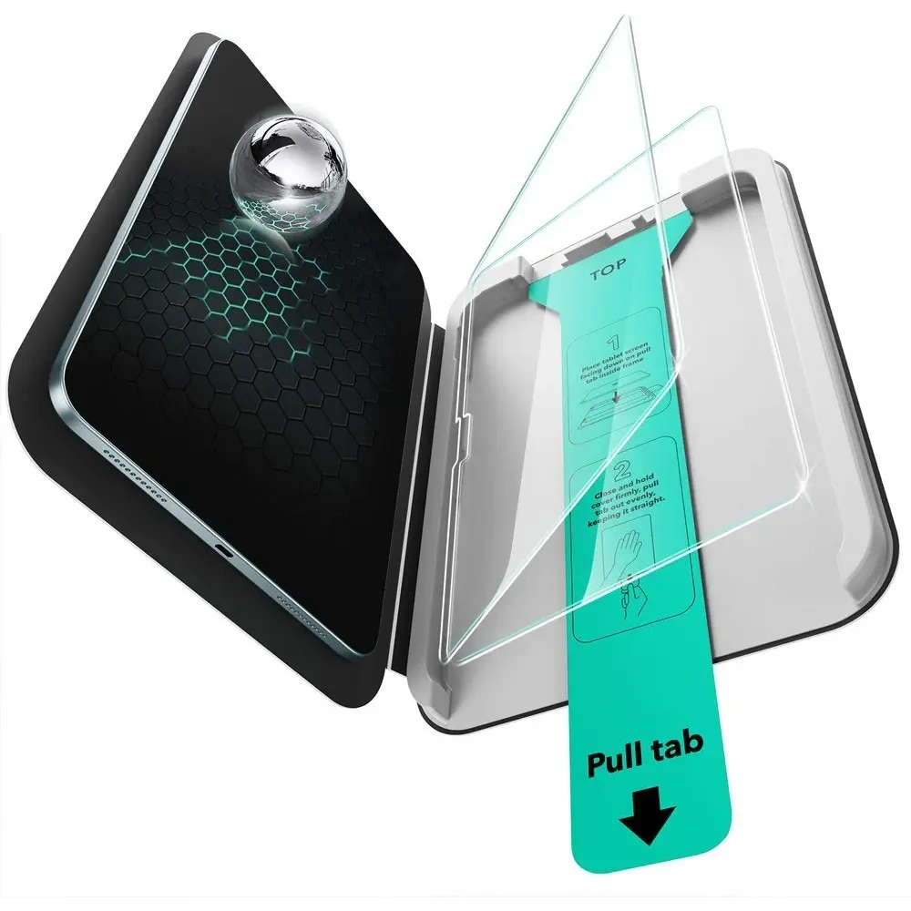 Szkło hartowane ESR Ultrafit Tempered Glass Apple iPad Air 11" 2024 (6. generacji) / 11" 2025 (7. generacji) Clear [2 PACK]