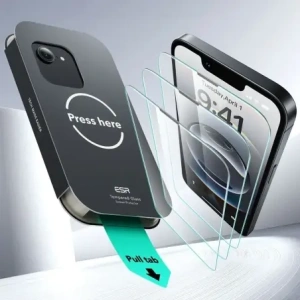 Kup Szkło hartowane ESR Ultrafit Tempered Glass Apple iPhone 13 / 13 Pro / 14 / 16e Clear [2 PACK] - ESR906 - {ean13} - Sklep Home Screen