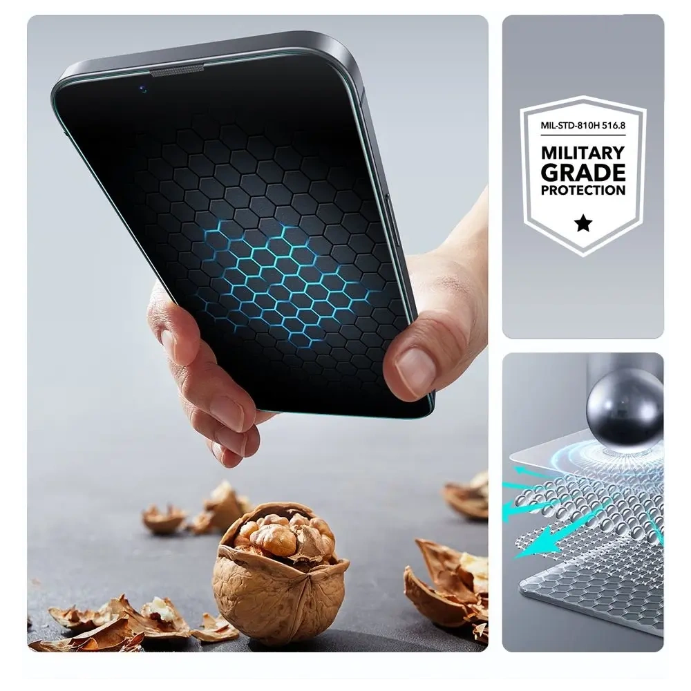 Szkło hartowane ESR Ultrafit Tempered Glass Apple iPhone 13 / 13 Pro / 14 / 16e Clear [2 PACK]