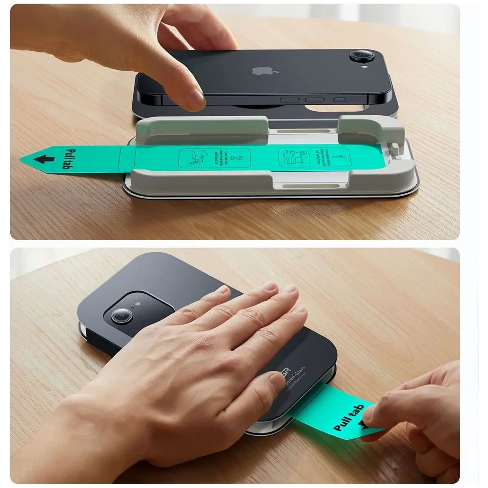 Szkło hartowane ESR Ultrafit Tempered Glass Apple iPhone 13 / 13 Pro / 14 / 16e Clear [2 PACK]