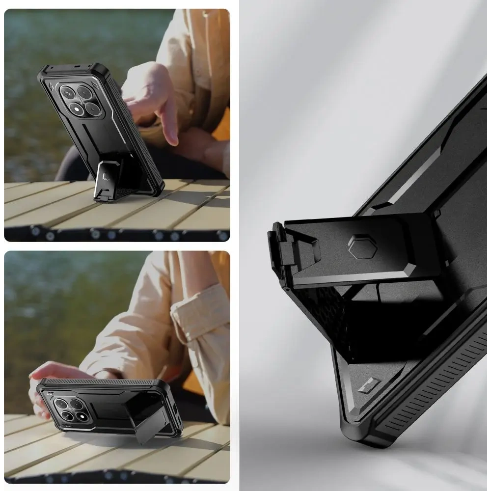 Etui Tech-Protect Kevlar Pro Xiaomi Redmi Note 14 Pro 5G / Poco X7 5G Black