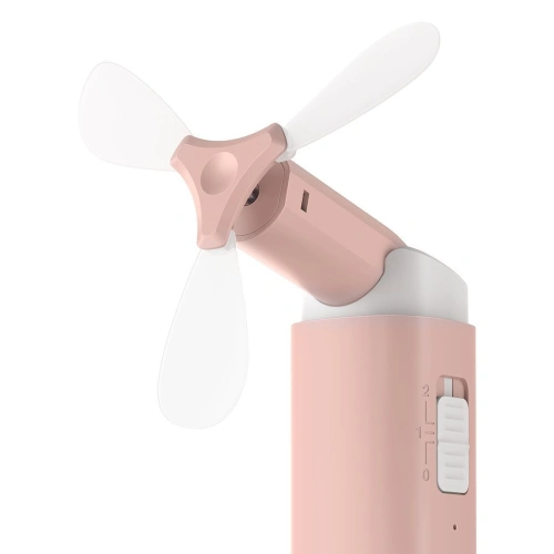 Kup Ventilator portabil manual Baseus Square (roz) - BSU1463PNK - {ean13} - Sklep Home Screen